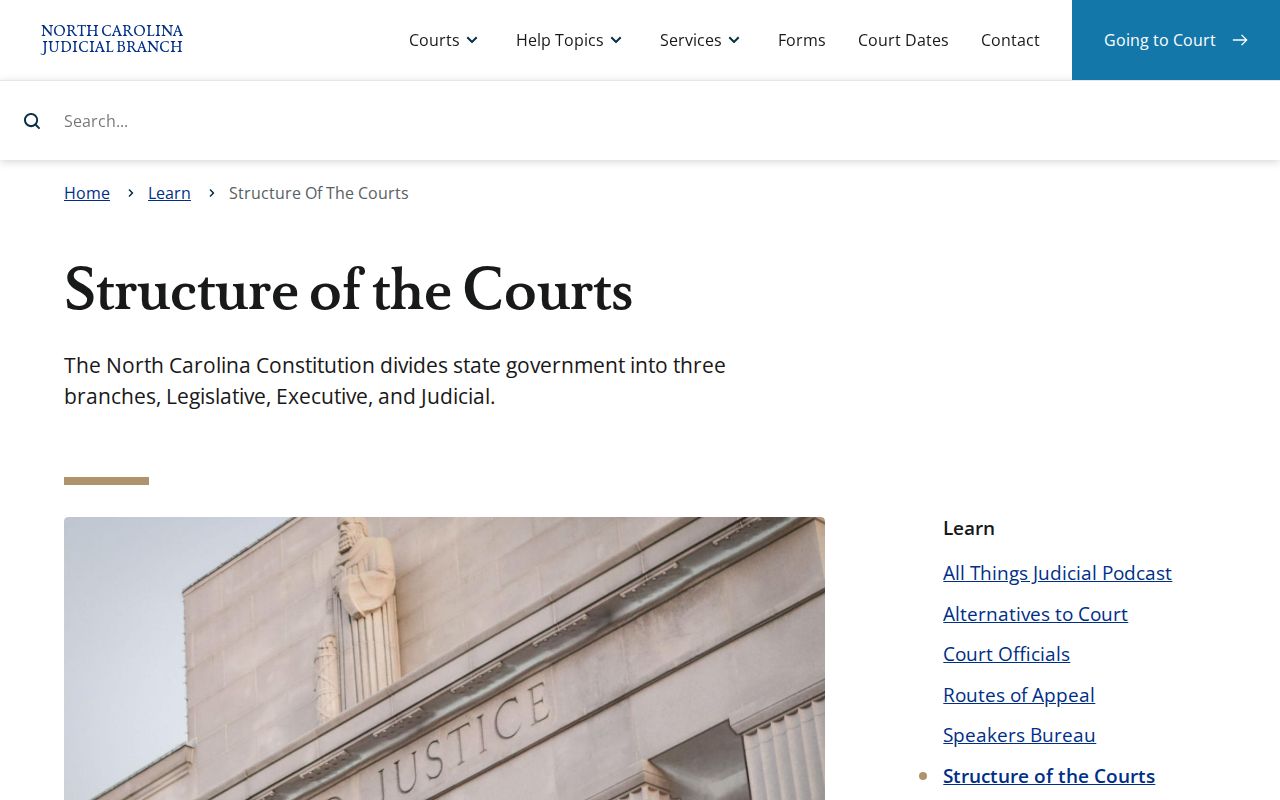 Fontana Dam criminal court records North Carolina unified court structure