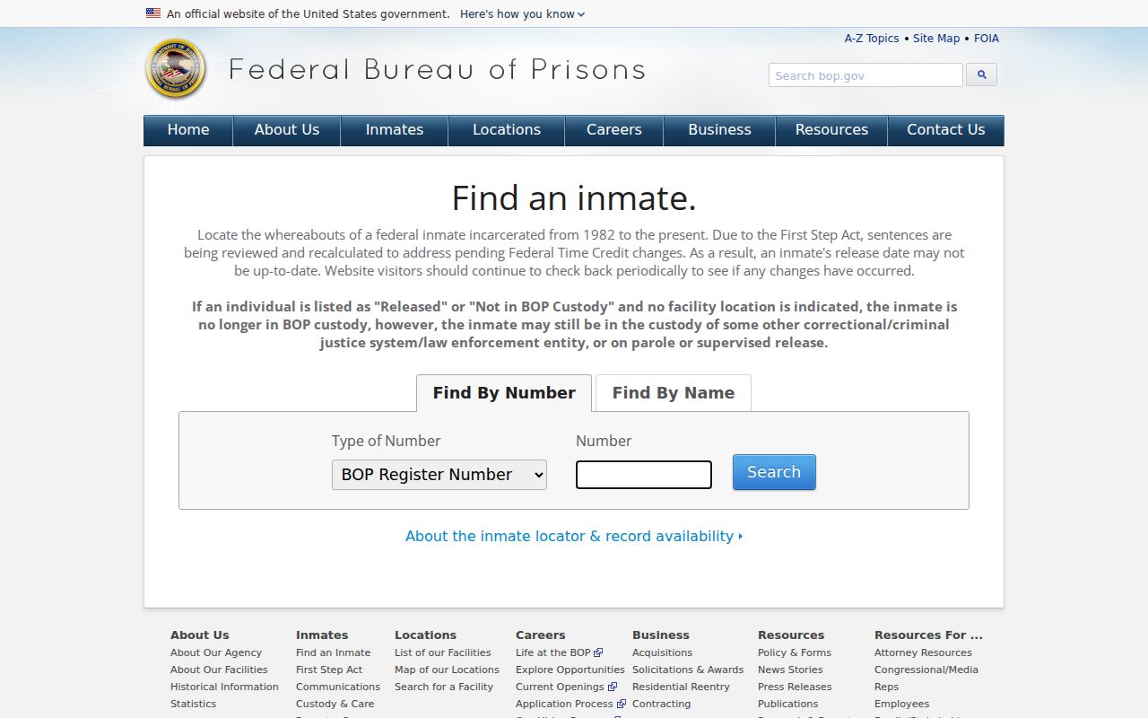 Federal inmate search outside Graham County arrest records