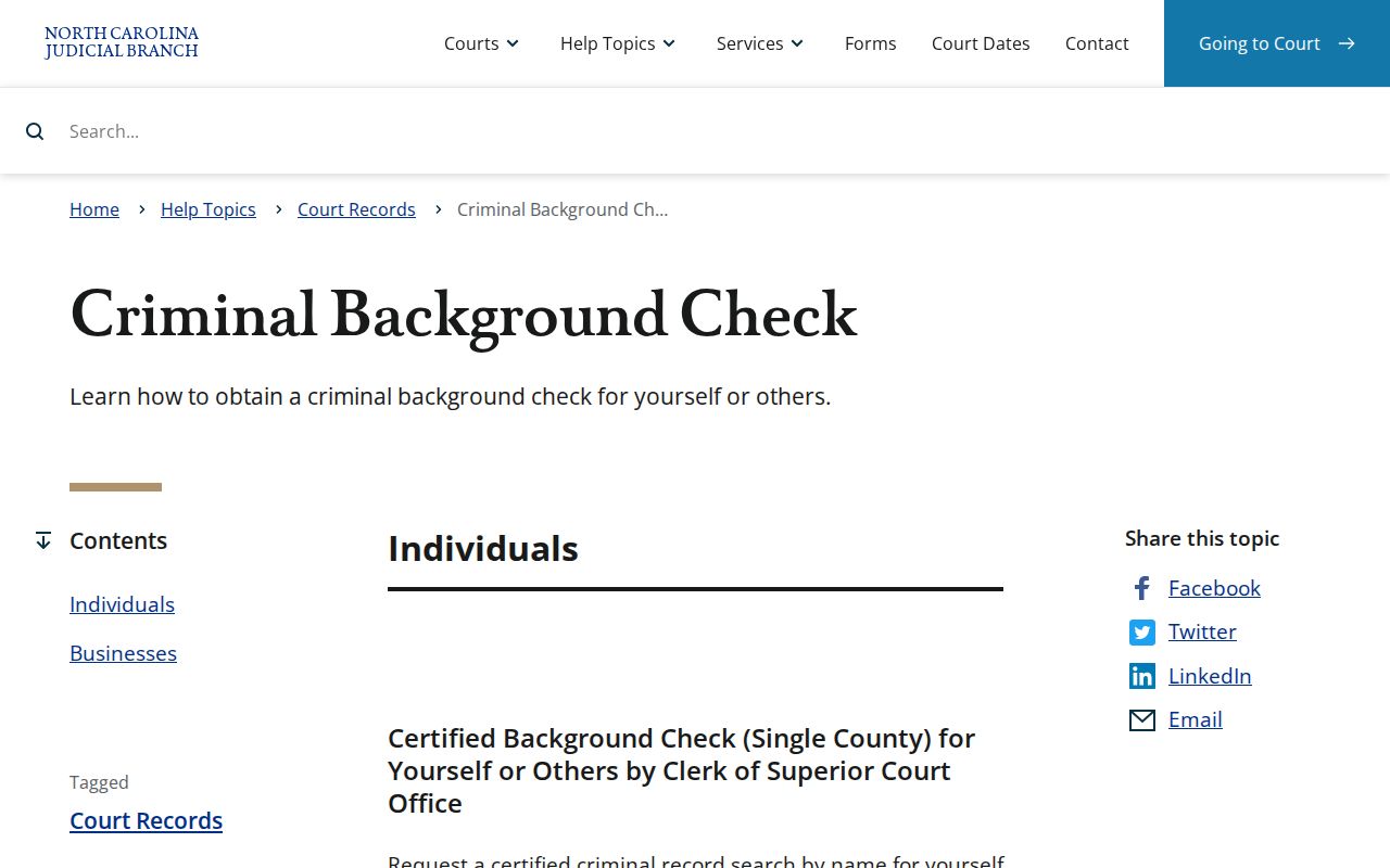Graham County criminal history official search choices